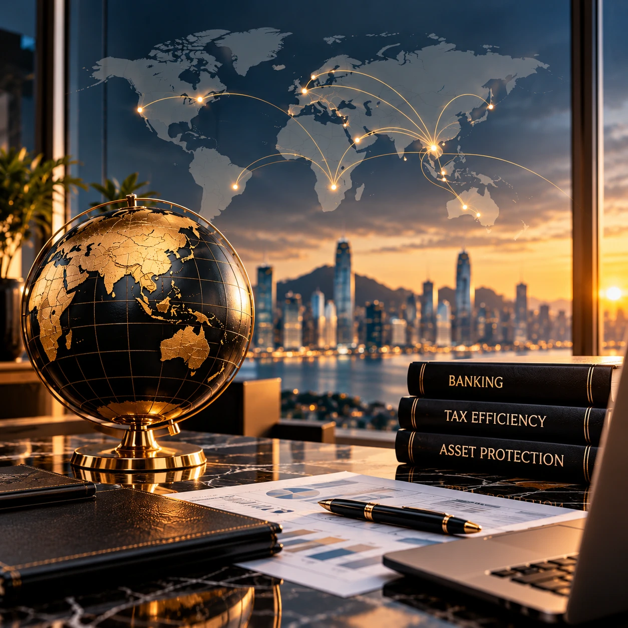 Offshore financial corporate services